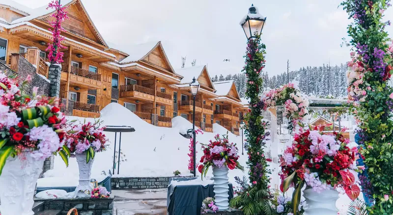 The Khyber Himalayan Resort & Spa, Gulmarg, wedding venue view 2