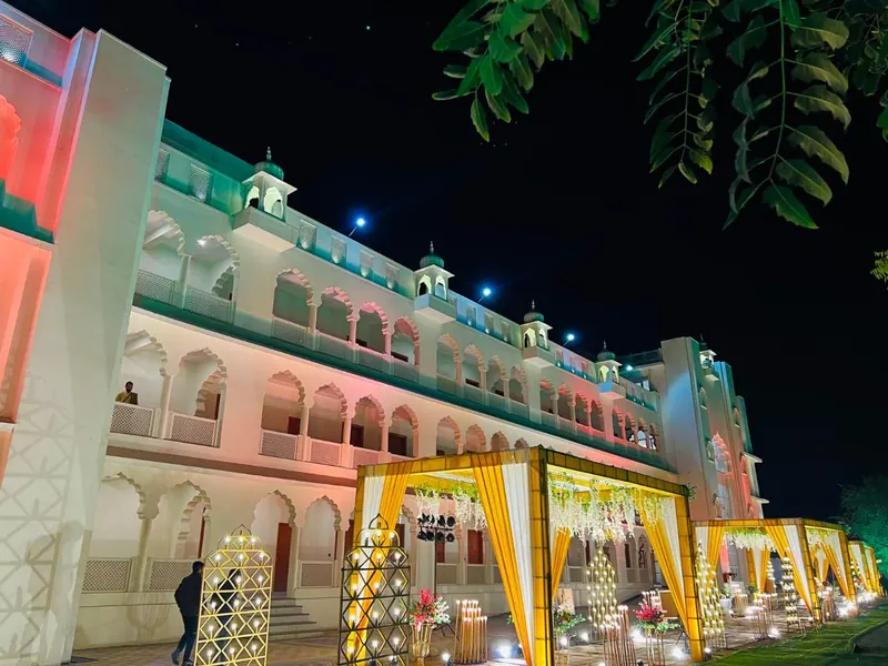 Roopgarh Palace, Jaipur, wedding venue view 2