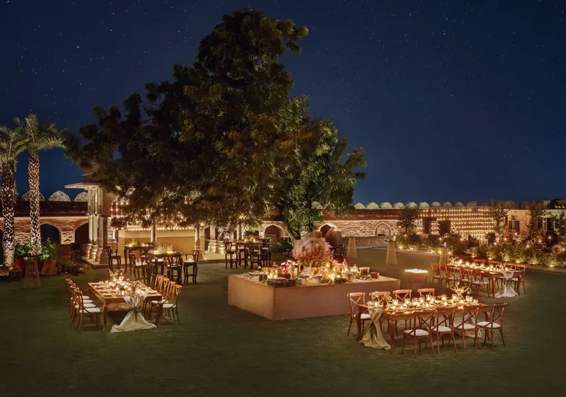 Six Senses Fort Barwara, Rajasthan, wedding venue view 3