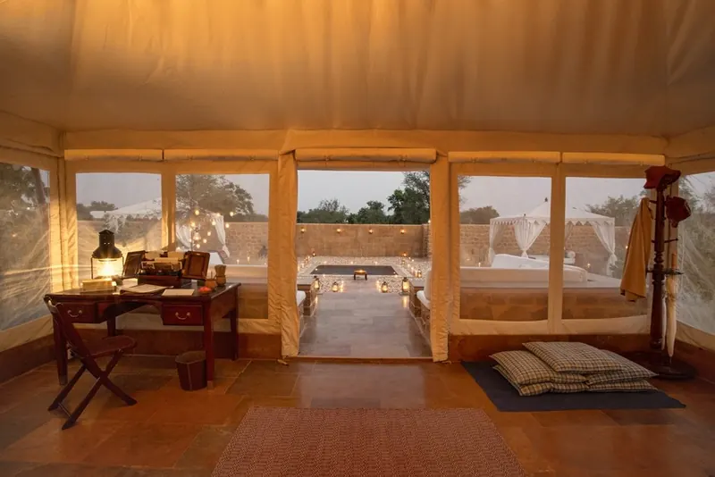 SUJÁN The Serai, Rajasthan, wedding venue view 4