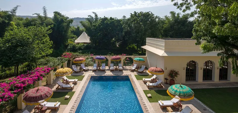 The Oberoi Vanyavilas, Ranthambore, wedding venue view 3