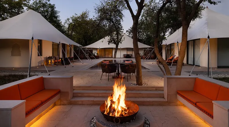The Oberoi Vanyavilas, Ranthambore, wedding venue view 4