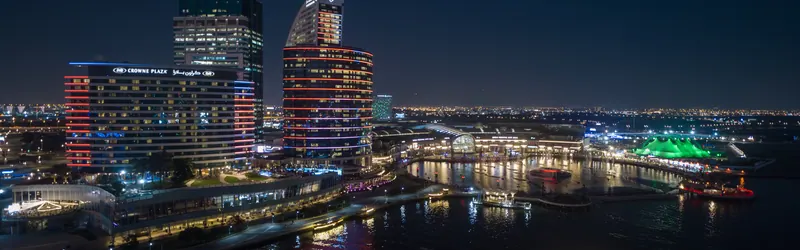 InterContinental Dubai Festival City and Crowne Plaza Dubai Festival City, the UAE, wedding venue view 2