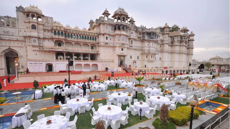 City Palace (Manek Chowk, Zenana Mahal), Udaipur, wedding venue view 3