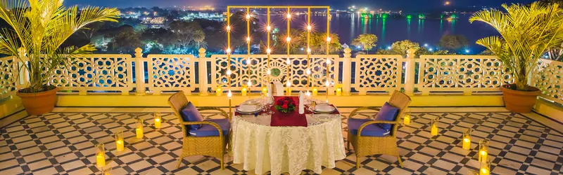 The LaLiT Laxmi Vilas Palace, Udaipur, wedding venue view 2