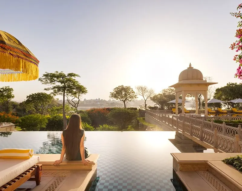 The Oberoi Udaivilas, Udaipur, wedding venue view 2